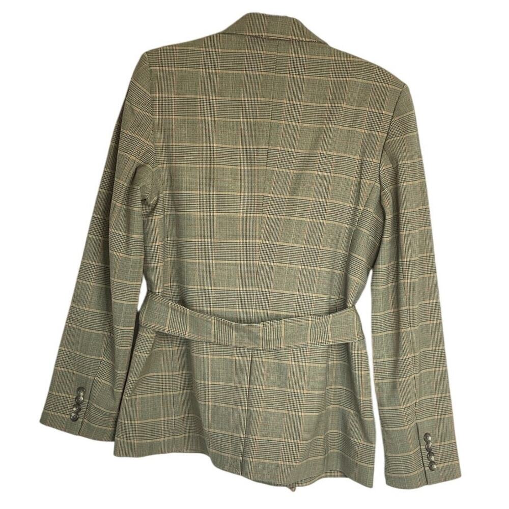 NWT Lauren Ralph Lauren Plaid Checkered Blazer Women's Size 10 Business Chic - Picture 7 of 9